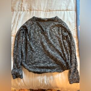 American eagle womens grey sweater